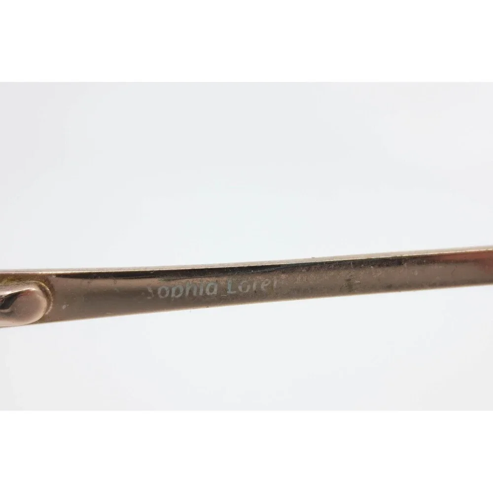 Sophia Loren Zyloware 225 Rose Gold Semi Rimless Eyeglasses Frames 52-18-135